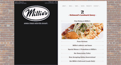 Desktop Screenshot of milliesdiner.com